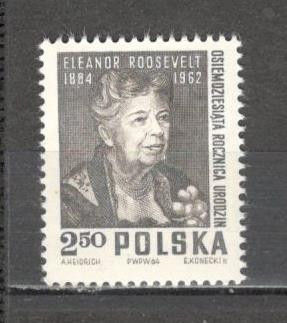 Polonia.1964 80 ani E.Roosevelt MP.69