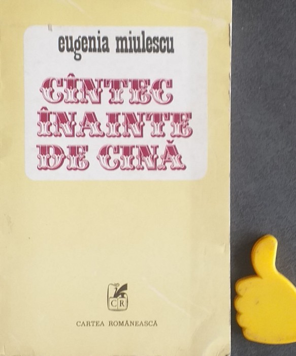 Cantec inainte de cina Eugenia Miulescu