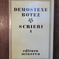 Scrieri I - Demostene Botez