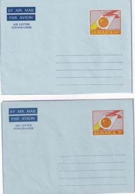FILATELIE TEMATICA - PLIC JAMAICA TEMATICA AVION AVIOANE AVIATIE AIRMAIL AEROGRAM foto