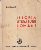 D. Murarasu - Istoria literaturii romane (1940), cartea romaneasca