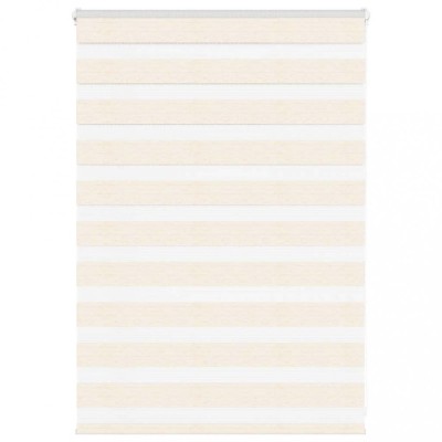 vidaXL Jaluzea tip zebra 110x100 cm lățime țesătură 105,9 cm poliester 4014627 foto