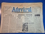ziarul adevarul 8 noiembrie 1990
