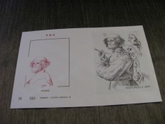 FDC Belgia 1969 &ndash; POSTPHILA, Plic Prima Zi cu Timbru 10Fr, Ștampilă Specială Bruxelles, Ediție Limitată