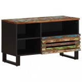VidaXL Dulap TV, 80x34x46 cm, lemn masiv de acacia