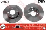 Disc Frana Fata TRW Audi 80 100 (B3/B4) 256mm Plin DF1521