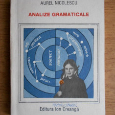 Aurel Nicolescu - Analize gramaticale