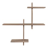 Cumpara ieftin Raft de perete Gavi, lemn de pin 53x15x56 cm