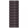 Gossi prosoape de sapun 10 buc antracit 30x30 cm 360 g/m2 100% bumbac