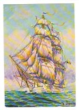 CPIB 21392 - CARTE POSTALA - NAVROM. &quot;MIRCEA&quot; - PRIMA NAVA SCOALA A ROMANIEI