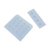 Set 2 extensii fixe pentru sutien Crisalida, latime 70 mm, Albastru deschis