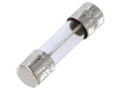 Siguranţă &amp;icirc;nt&amp;acirc;rziere 500mA 250VAC 5x20mm alamă GMD foto
