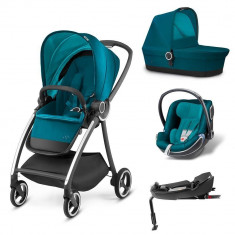 Carucior modular gb Maris 4 in 1 Capri Blue foto