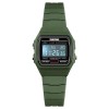 Ceas copii Skmei Digital Data Cronometru Alarma Verde militar