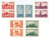 |Romania, LP 190/1945, Reforma agrara, perechi, MNH, Nestampilat