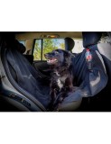 Husa Auto Protectie Scaun Spate Animale CARPLUS, 145x147cm, Rezistenta la Gheare, Impermeabila, cu Buzunare, Neagra