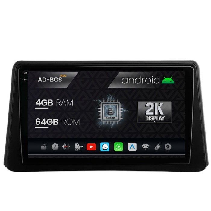 Navigatie 2K Opel Mokka (2012-2016), Android OS, S-Quadcore 4GB RAM + 64GB ROM, 9.5 Inch - AD-BGS90042K+AD-BGRKIT390