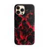 Husa compatibila cu Apple iPhone 13 Mini model 8 Bit Pixel City, Silicon, TPU, Viceversa, Transparent, Carcasa