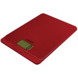 Cantar de bucatarie Vivax KS-505R, Ecran digital, 5 Kg, Sticla, Rosu