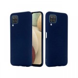 Husa Samsung Galaxy A12 Lemontti Silicon Silky Navy