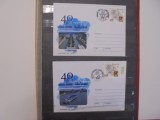 2 Carti postale aniversare, 40 de ani de navigatie pe canalul Dunare- M. Neagra