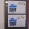 2 Carti postale aniversare, 40 de ani de navigatie pe canalul Dunare- M. Neagra