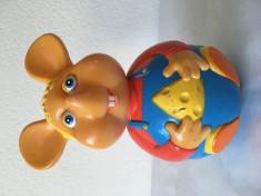 Hopa Mitica Topo Gigio soricel jucarie vintage, 20 cm foto