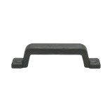 Maner usa camion negru din poliuretan cu armatura din otel, 194x24 mm