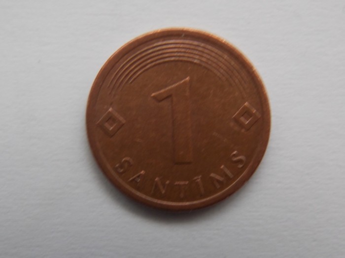 1 SANTIMS 2008 LETONIA