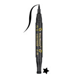 Eyeliner tip Carioca cu Stampila Model Stea, Kiss Beauty #01