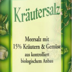 Sare de Condimentat cu 15% Ierburi si Legume Bio Rapunzel 125gr