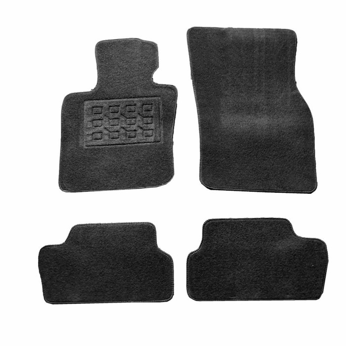 Covorase mocheta Mini Cooper F-56 3d 2014-prezent, Negre, set de 4 Buc. AutoDrive ProParts