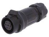 Mufă Circulară 7-PIN 5A Aurită 16mm