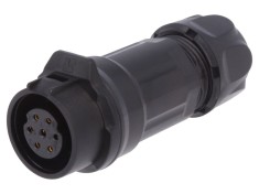 Conector circular 7 pini aurit IP67