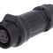 Conector circular 7 pini aurit IP67