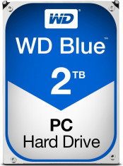 HDD WD Blue 2TB 5400 RPM 64MB cache SATA III 3.5 inch wd20ezrz foto