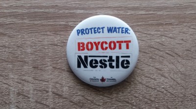 QW9 L 81 - insigna - tematica reclama - Protect water foto