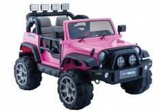 Masinuta electrica Jeep HP, roz foto