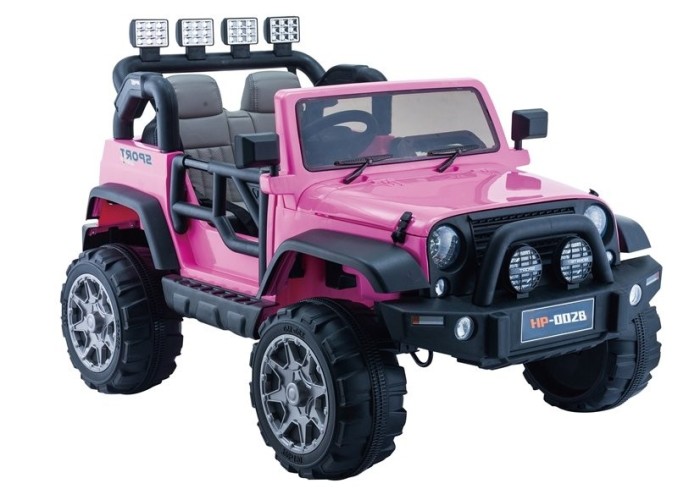 Masinuta electrica Jeep HP, roz Masinuta electrica Jeep HP, roz