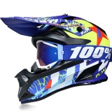Cumpara ieftin Cască Moto Cross și ATV Neon Fury Full Face cu Ochelari - Motocross, Enduro,