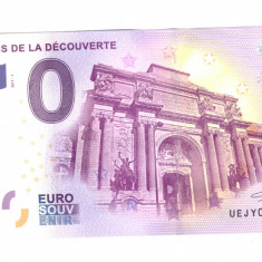 Bancnota suvenir Franta 0 euro Palais de la Decouverte, 2017 -1, UNC