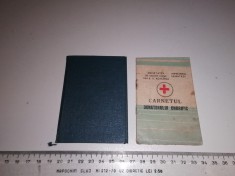 LOT RSR-CARNETUL DONATORULUI ONORIFIC PLUS CARNET MEMBRU ORGANIZATIA DEMOCRATIEI