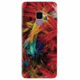 Husa silicon pentru Samsung S9, Colorful Digital Painting Strokes