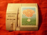 Bloc OMAN 1969 - Cosmos - Aselenizarea