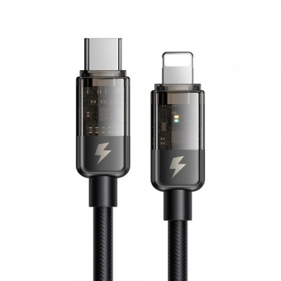 Cablu Date si Incarcare USB-C - Lightning McDodo CA-3160 Auto Power Off, 36W, 1.2m, Negru foto