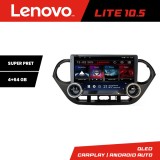 Navigatie Hyundai I10 2013-2019 Kit-HY38 Lenovo 8 core 4+64 10.5 inch Incell 1K android Wifi 5Ghz gps internet CarStore Technology