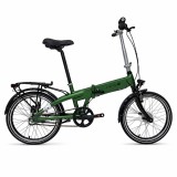 Cumpara ieftin Bicicleta Pliabila Prophete 1294B 20 inch Verde Aluminiu 3 Viteze Urbana