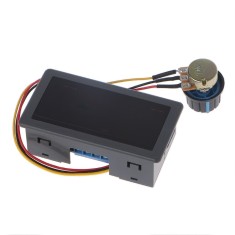 modul controler pwm vitreza motoare display ecran digital DC 6-30V 12V 24V 15A foto