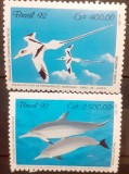 Brazilia 1992 fauna pasari, pesti , fauna marina serie 2v mnh, Nestampilat