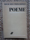 MIRON RADU PARASCHIVESCU - POEME (1971, prima editie)